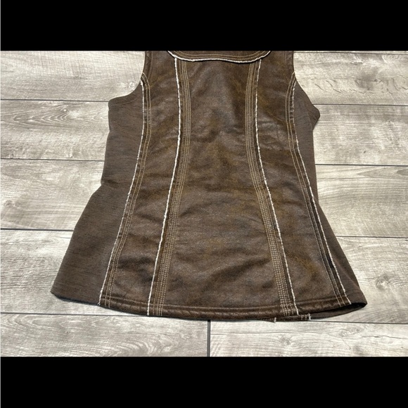 Kuhl Brown and Cream Vest - Picture 9 of 9